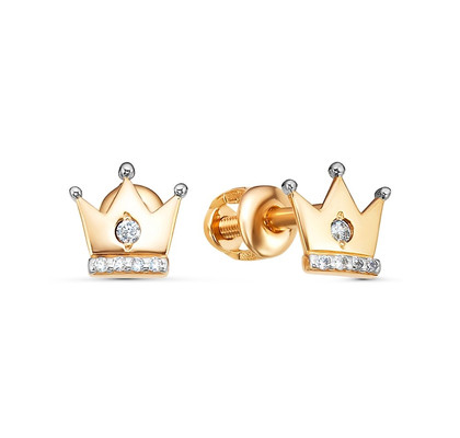 Серьги из золота