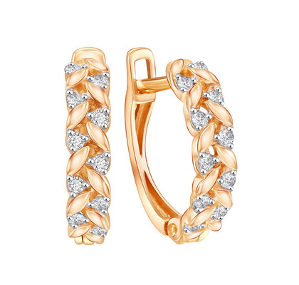 Серьга из золота