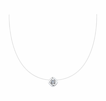 Колье из серебра