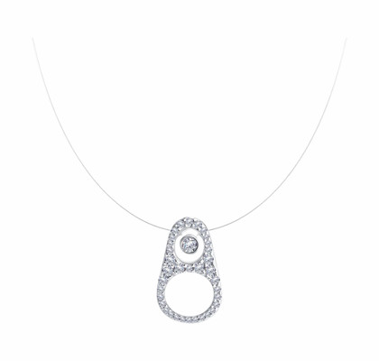 Колье из серебра
