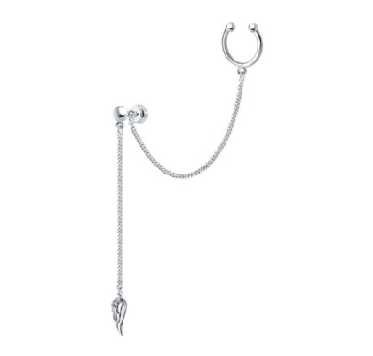 Серьга из серебра