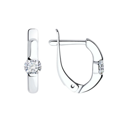 Серьги из серебра 