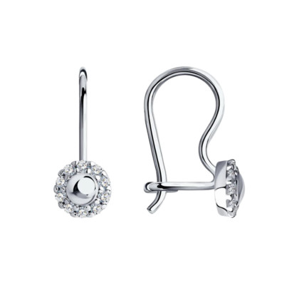 Серьги из серебра