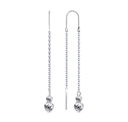 Серьги из серебра