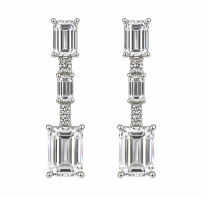 Серьги из серебра 