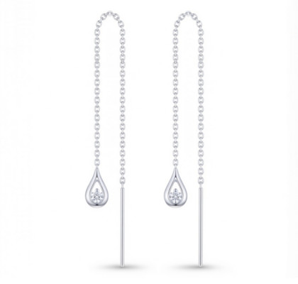Серьги из серебра